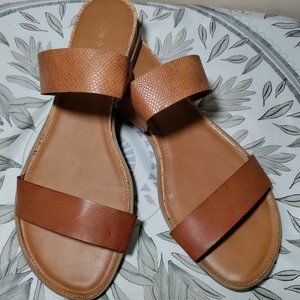sun stone tan sandals